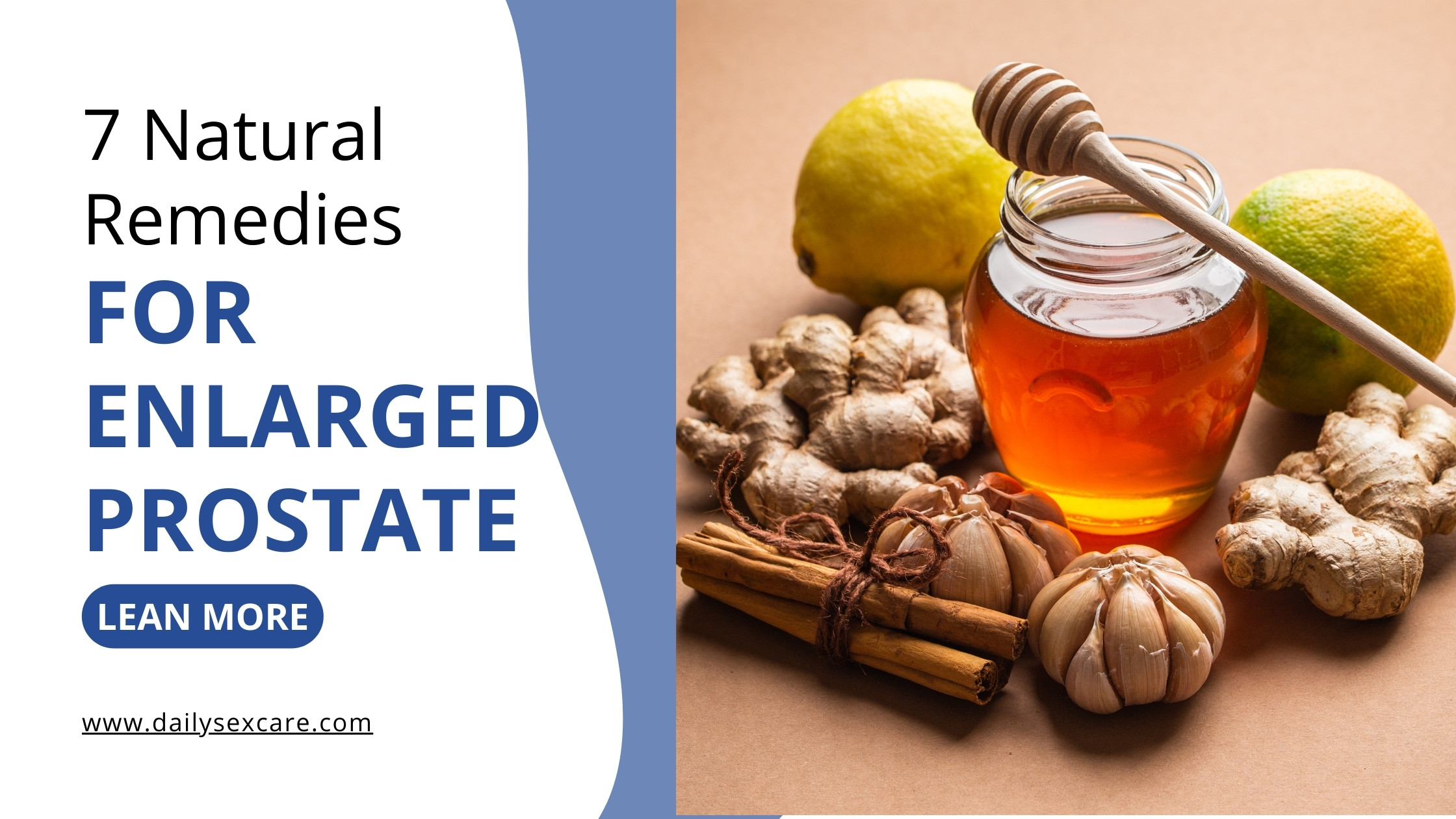 7 Natural Remedies for Enlarged Prostate - Reproductive Health