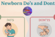 newborn do's and don'ts
