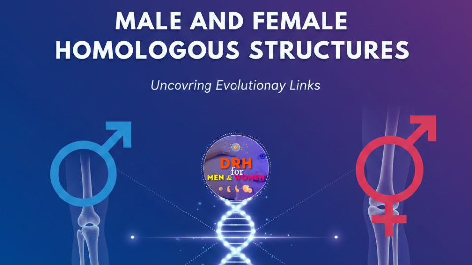 male and female homologous structures